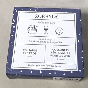 ZOE AYLA Reusable Eye Pads 2 Pr